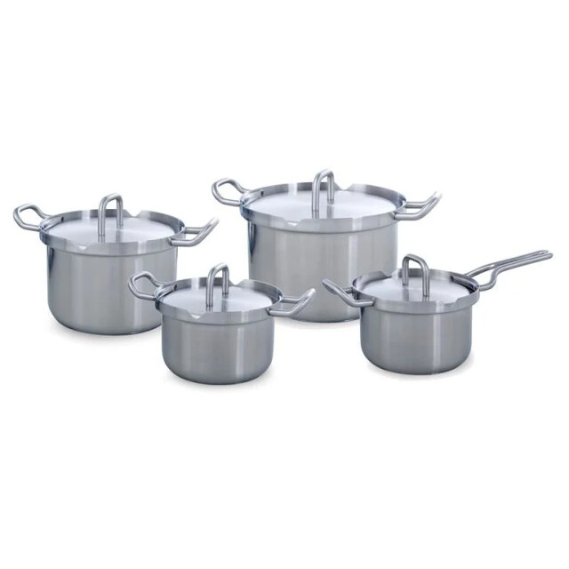 BK Cookware Bk pannenset q-linair master rvs 4 delig B9790.004 large