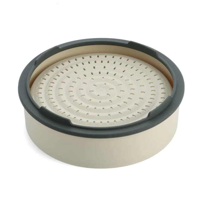Greenpan Steamy 24 cm stoominzet creme CC006628-001 large