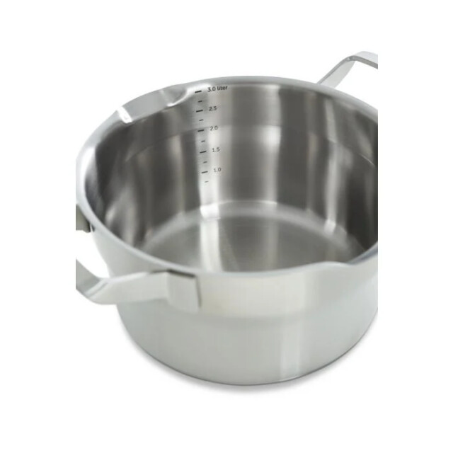 BK Cookware Bk premium+ pannenset 4 delig rvs veilig afgietsysteem B4431.004 large