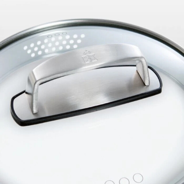 BK Cookware Bk premium+ pannenset 5 delig rvs veilig afgietsysteem B4431.005 large