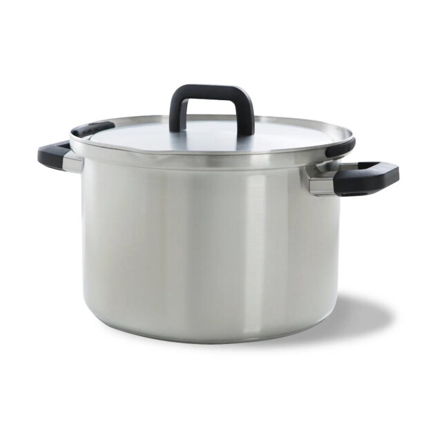 BK Cookware Bk flow cool soeppan 24 cm rvs met deksel B9920.324 large