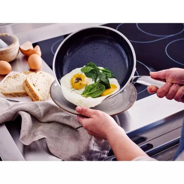Greenpan Premiere koekenpannenset Ø 24 cm + 28cm rvs 6097232991996 large