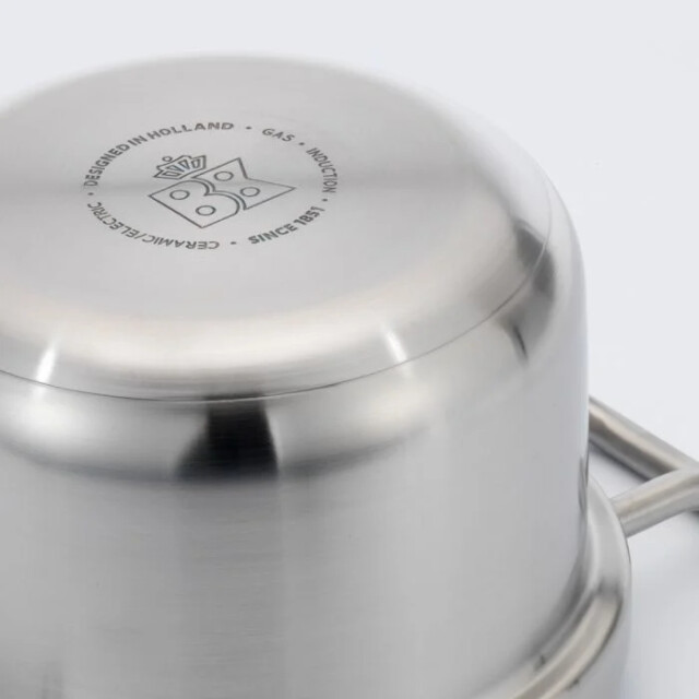 BK Cookware Bk pannenset q-linair master rvs 4 delig B9790.004 large