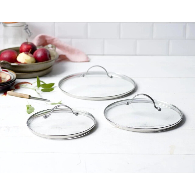 Greenpan Universele glazen deksel Ø 30 cm gehard glas 4895156638872 large