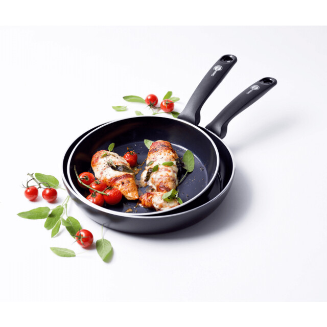 Greenpan Torino keramische koekenpannenset 24 en 28 cm CC001696-001 large