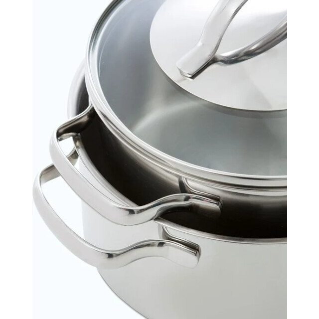 BK Cookware Bk essentials kookpannenset rvs 5 delig met glazen deksels 8718311308365 large