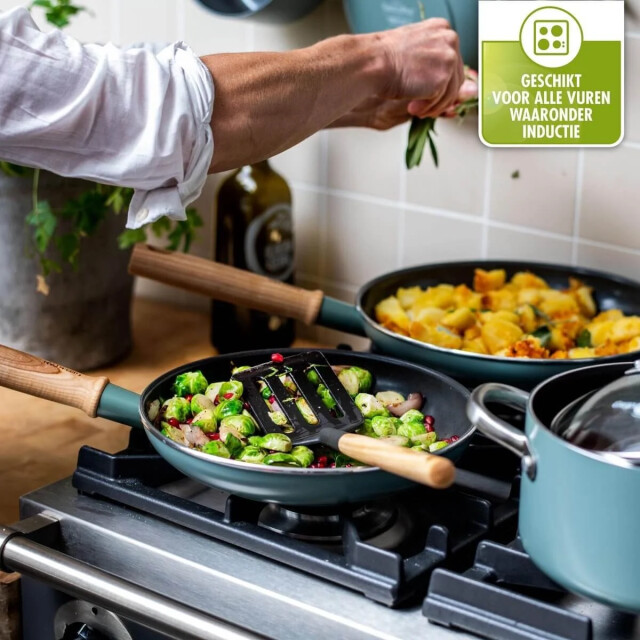 Greenpan Mayflower koekenpan 28 cm pfas vrij CC001669-001 large