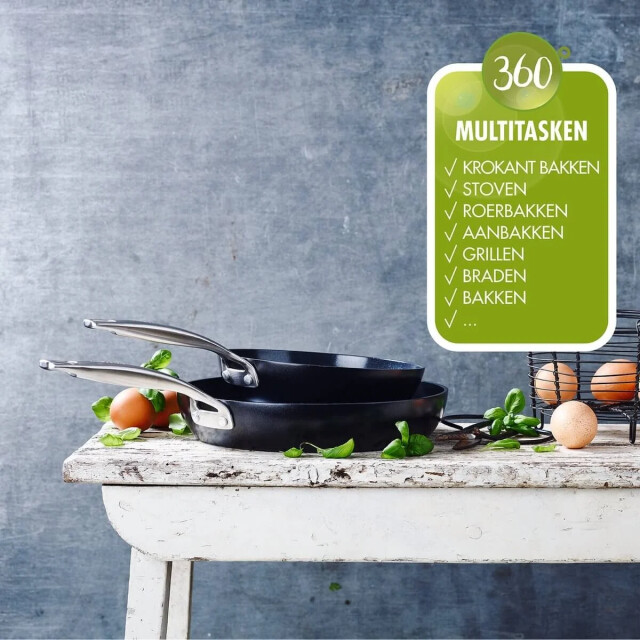 Greenpan Copenhagen koekenpannenset 20 + 28 cm 4895156660163 large