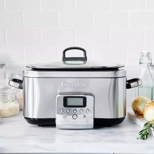 Greenpan Slow cooker stainless steel 6 l CC005309-001 large