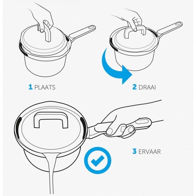 BK Cookware Bk flow cool kookpannenset 4 delig + koekenpan 24 cm B9920.035 large