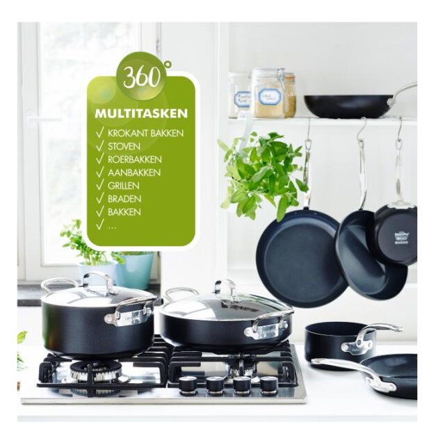 Greenpan Barcelona keramische infinity pro koekenpannenset 24+28 cm CC000082-001 large