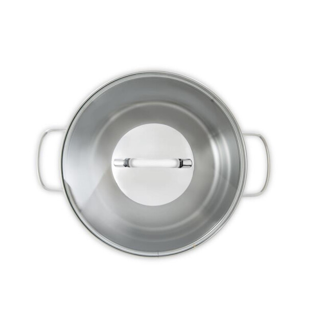 BK Cookware Bk essentials soeppan 24 cm rvs met glazen deksel B4910.324 large