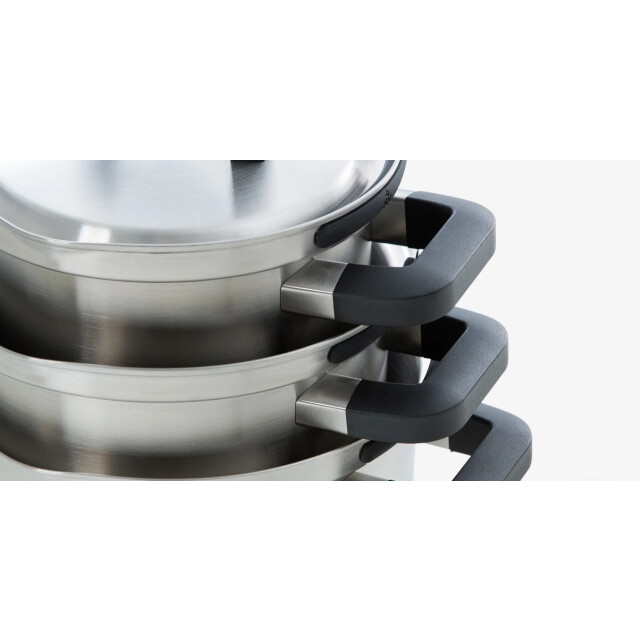 BK Cookware Bk flow cool kookpannenset 4 delig + koekenpan 24 cm B9920.035 large
