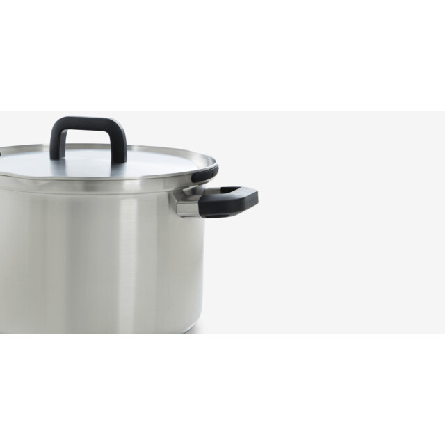 BK Cookware Bk flow cool soeppan 24 cm rvs met deksel B9920.324 large