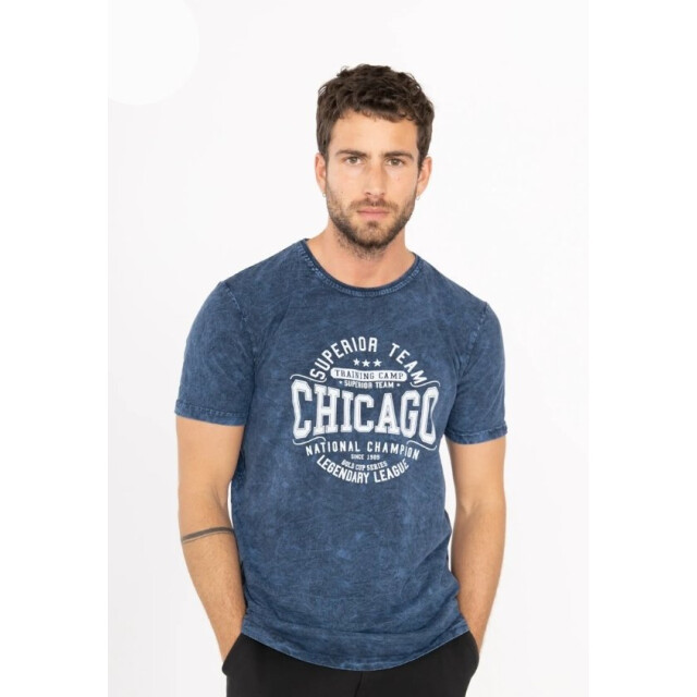 X-Name Italianstyle heren t-shirt - ronde hals chicago XN-86334-DN large