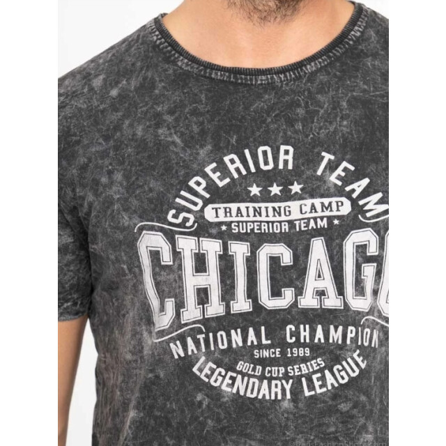 X-Name Italianstyle heren t-shirt - ronde hals chicago XN-86334-DG large