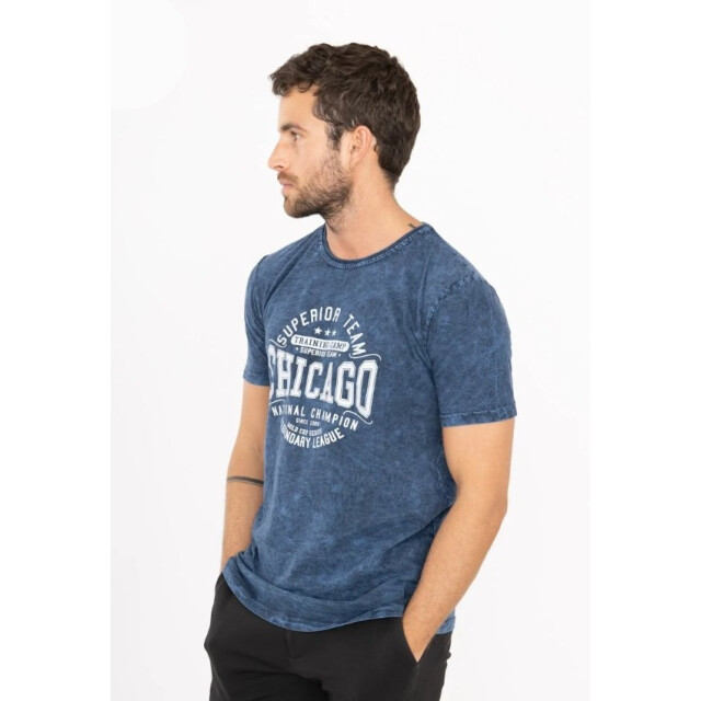 X-Name Italianstyle heren t-shirt - ronde hals chicago XN-86334-DN large