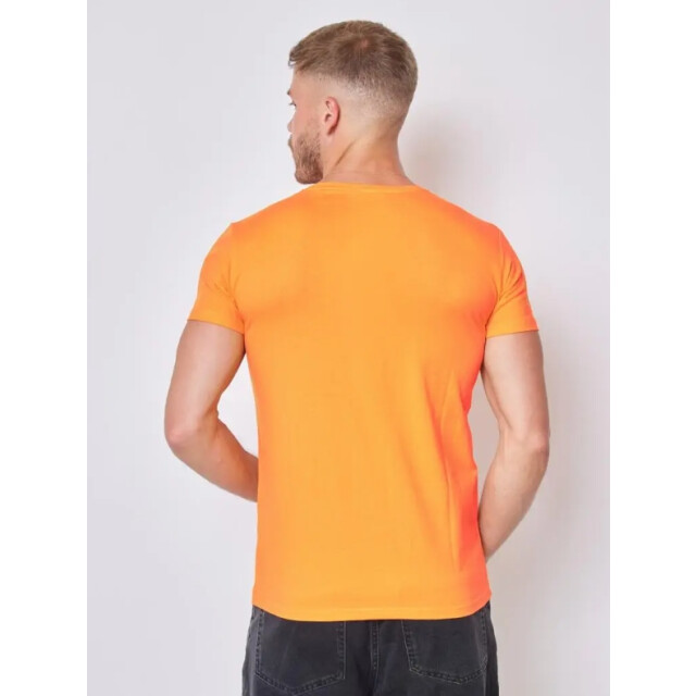 X-Name heren t-shirt - zachte stof italianstyle A-019-OR large