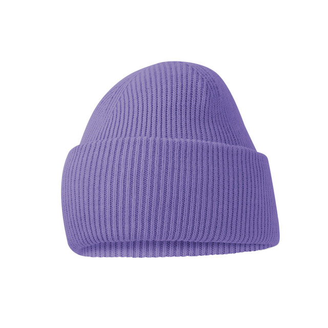 Beechfield Unisex classic engineered crown beanie voor volwassenen UTFK1803_violet large