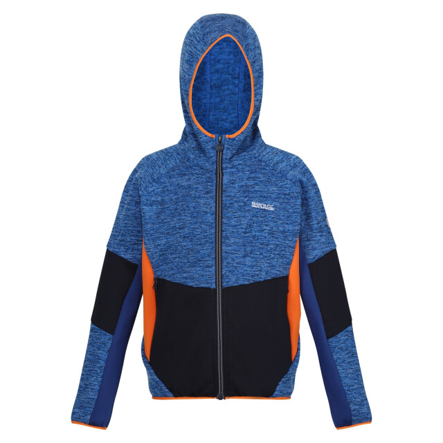 Regatta Kinder/kinder dissolver viii full zip fleecejack UTRG10505_oxfordbluenavynewroyal large