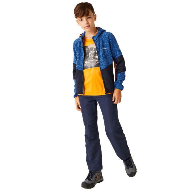 Regatta Kinder/kinder dissolver viii full zip fleecejack UTRG10505_oxfordbluenavynewroyal large
