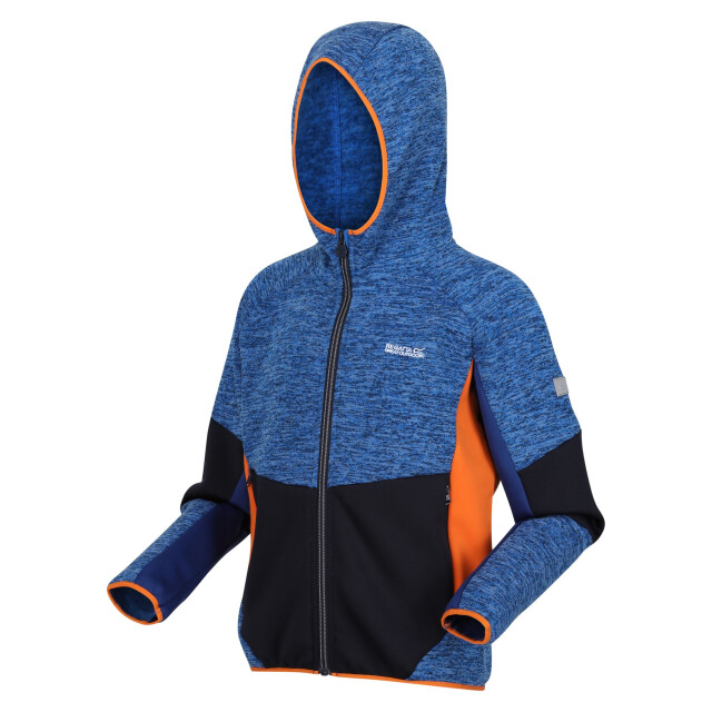 Regatta Kinder/kinder dissolver viii full zip fleecejack UTRG10505_oxfordbluenavynewroyal large