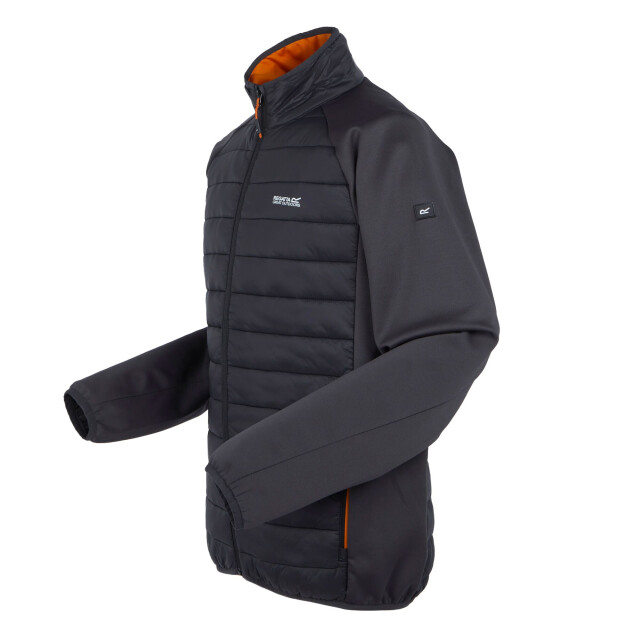Regatta Heren clumber iv full zip hybride jas UTRG9074_ashfox large