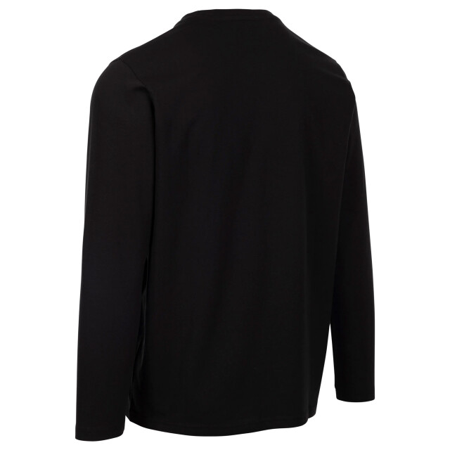 Trespass Heren macley t-shirt met lange mouwen UTTP6654_black large