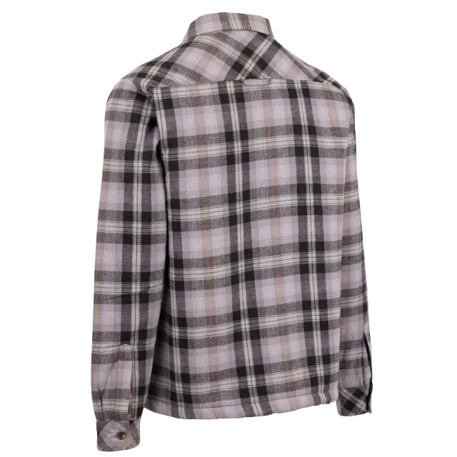 Trespass Heren danehill sherpa gevoerd overhemd UTTP6592_stormgrey large