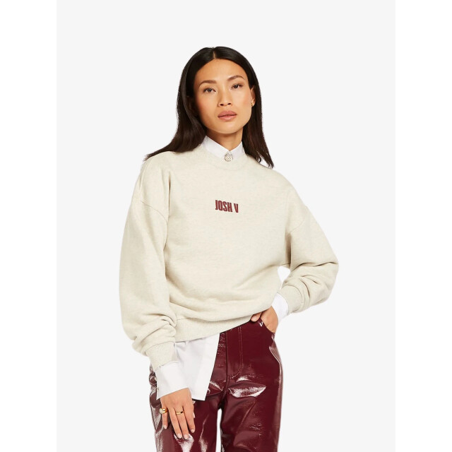 Josh V Dames sweater lenthe salt melange JV-2412-0801-796 large