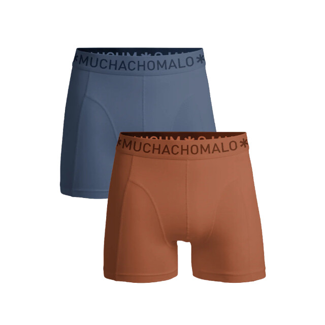 Muchachomalo Heren 2-pack boxershorts SOLID1010-670 large