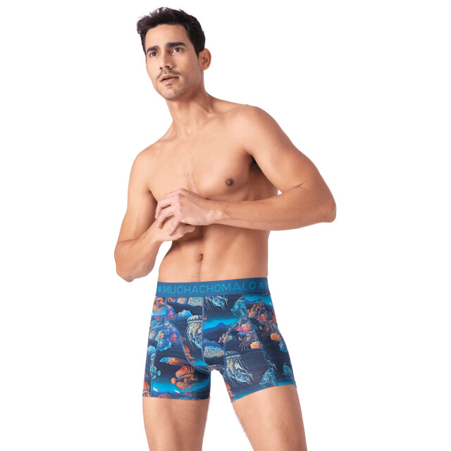 Muchachomalo Heren 2-pack boxershorts deep sea mountaintops DEEPSEAMOUNTAINTOPS1010-04 large