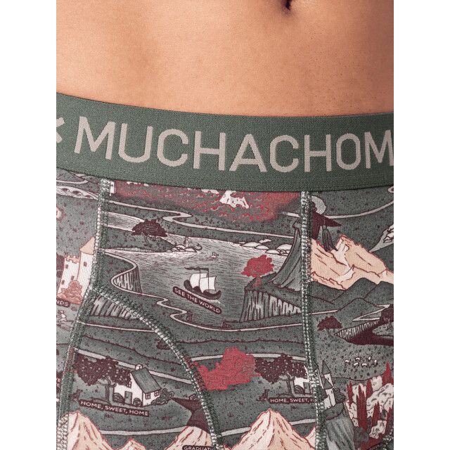 Muchachomalo Heren 3-pack boxershorts maze life MAZELIFE1010-07 large