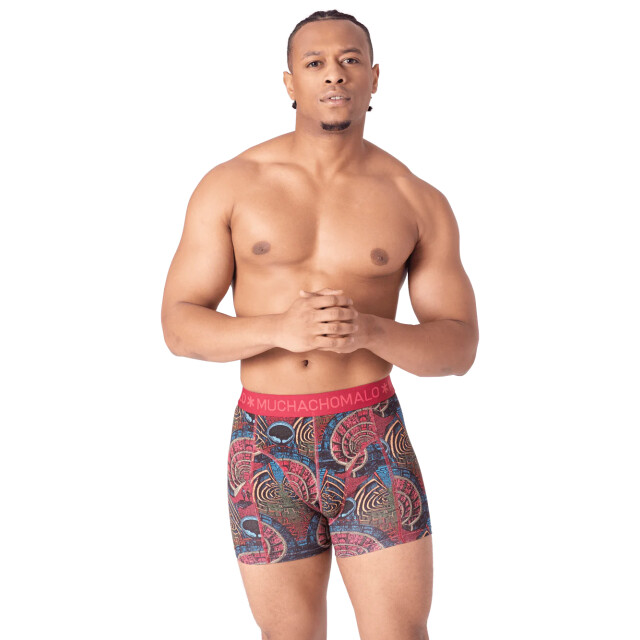 Muchachomalo Heren 3-pack boxershorts maze life MAZELIFE1010-07 large