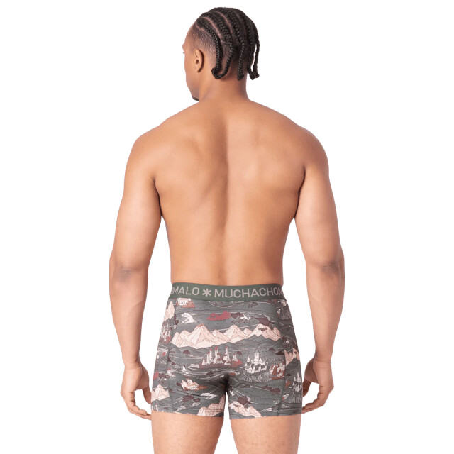 Muchachomalo Heren 3-pack boxershorts maze life MAZELIFE1010-07 large