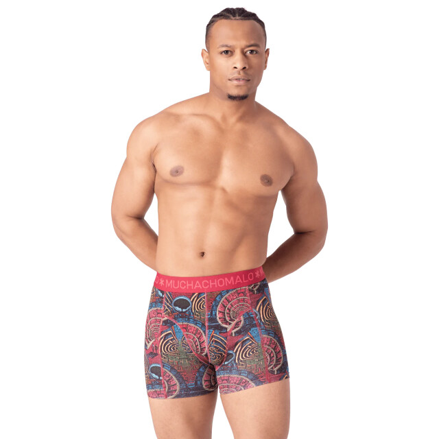 Muchachomalo Heren 3-pack boxershorts maze life MAZELIFE1010-07 large