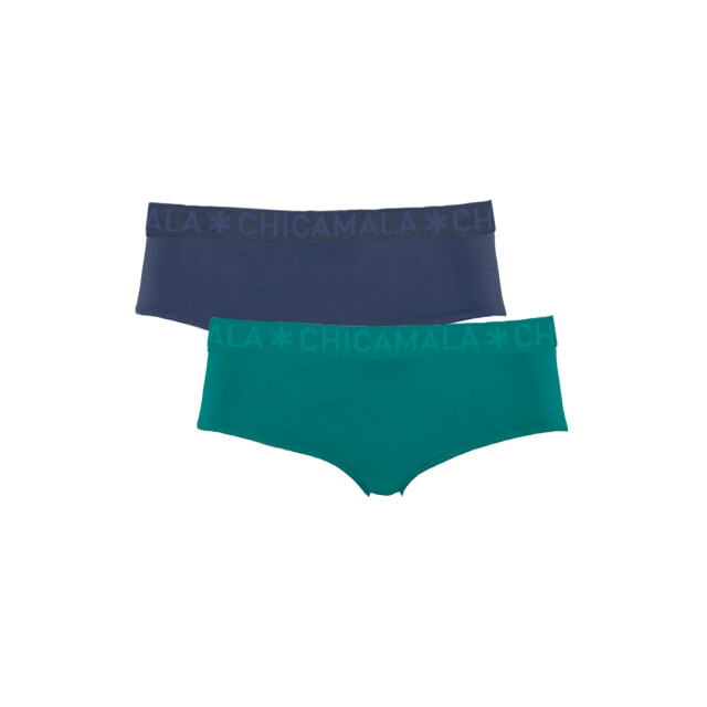 Muchachomalo Dames 2-pack hipster SOLID1252-71 large