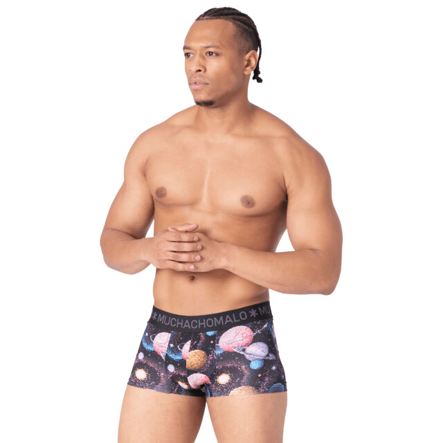 Muchachomalo Heren 2-pack trunks inner outer space INNEROUTERSPACE3025-04 large