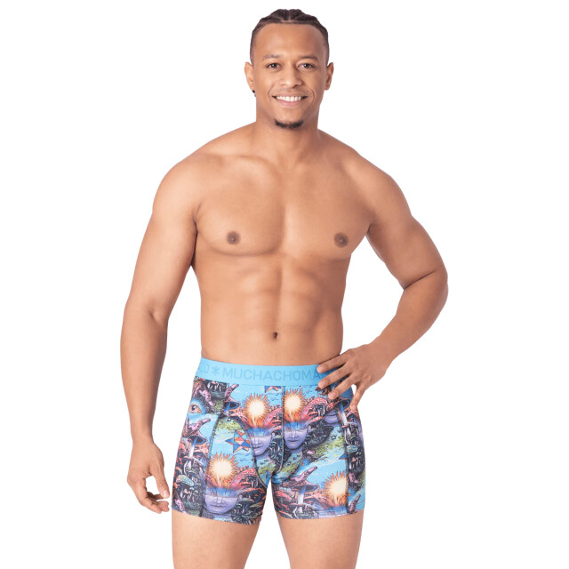 Muchachomalo Heren 3-pack boxershorts inner outer space INNEROUTERSPACE1010-07 large