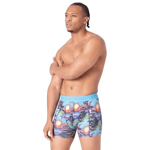 Muchachomalo Heren 3-pack boxershorts inner outer space INNEROUTERSPACE1010-07 large