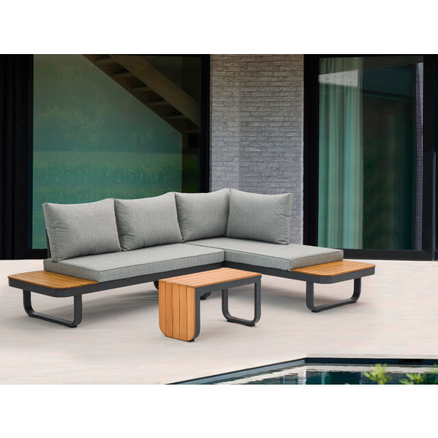 SenS-Line samos loungeset multifunctioneel aluminium - 3079733 large