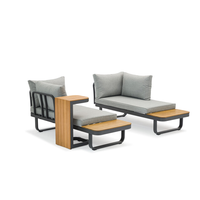 SenS-Line samos loungeset multifunctioneel aluminium - 3079733 large