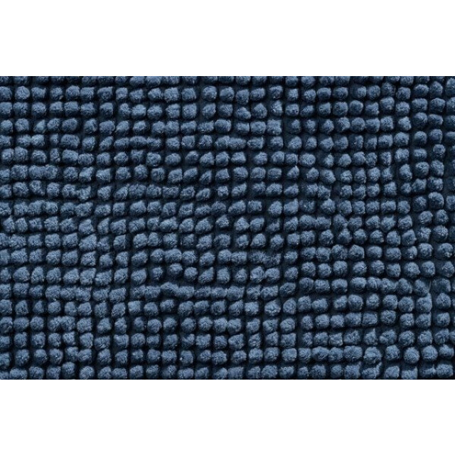 Muratap Indiana fluffy soft effen badmat met uitsparing soft touch blauw navy- 3083674 large