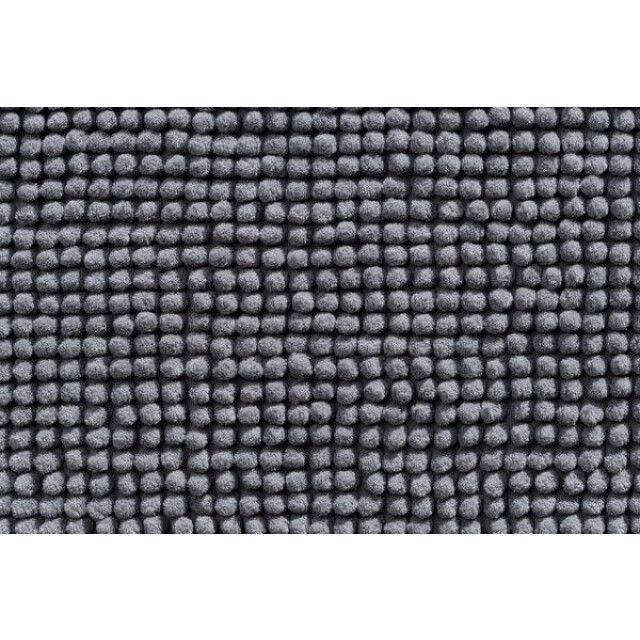 Muratap Indiana fluffy soft effen badmat met uitsparing soft touch antraciet- 3083675 large