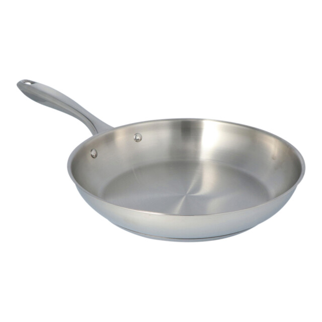 Secret de Gourmet Pfas vrij dubbelwandige rvs koekenpan 26 cm doorsnede ook inductie 3156435 large