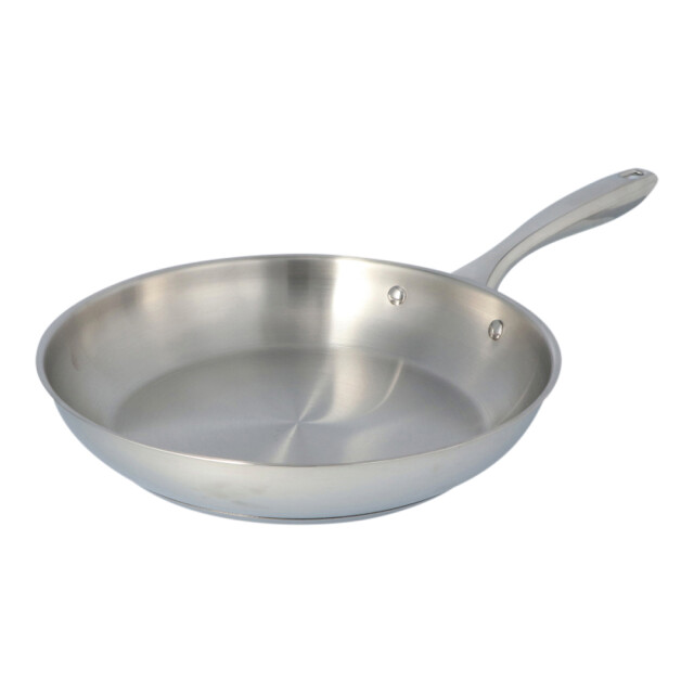 Secret de Gourmet Pfas vrij dubbelwandige rvs koekenpan 26 cm doorsnede ook inductie 3156435 large