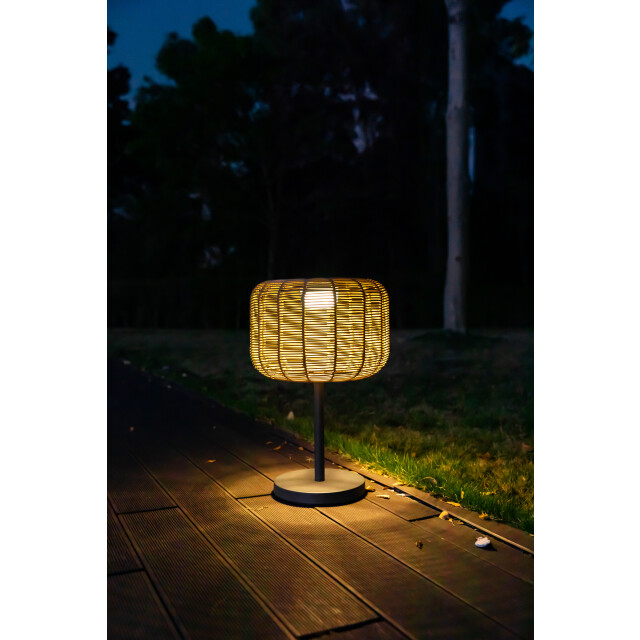 SenS-Line nina tuinlamp solar Ø35cm rotan 3079764 large