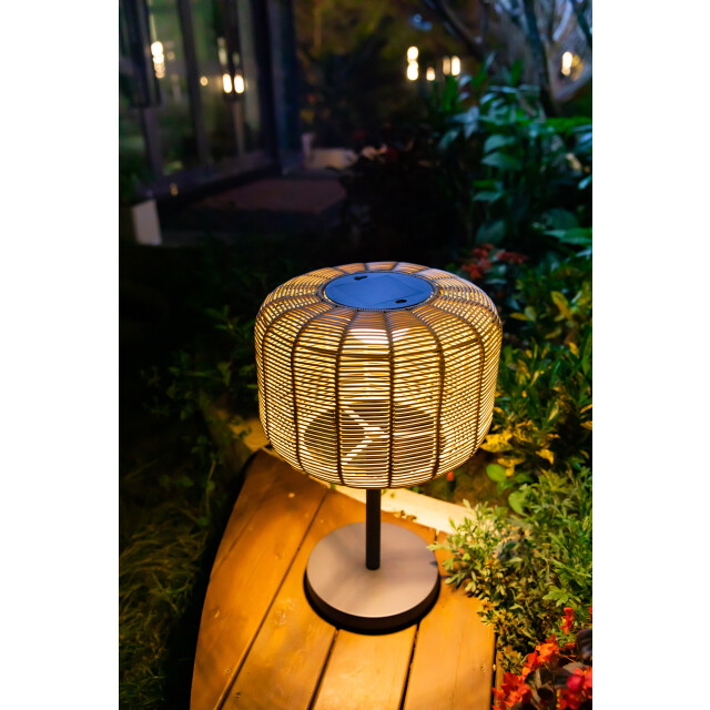 SenS-Line nina tuinlamp solar Ø35cm rotan 3079764 large