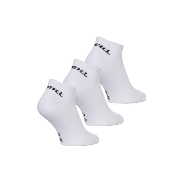 O'Neill Heren / dames sneakersokken 9-pack wit/zwart 730003-9P-WIT/ZWART large