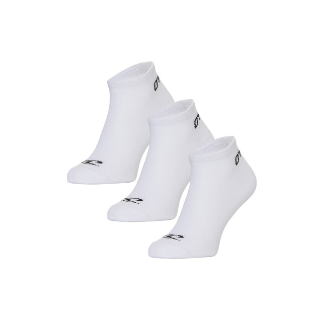 O'Neill Heren / dames sneakersokken 9-pack wit/zwart 730003-9P-WIT/ZWART large
